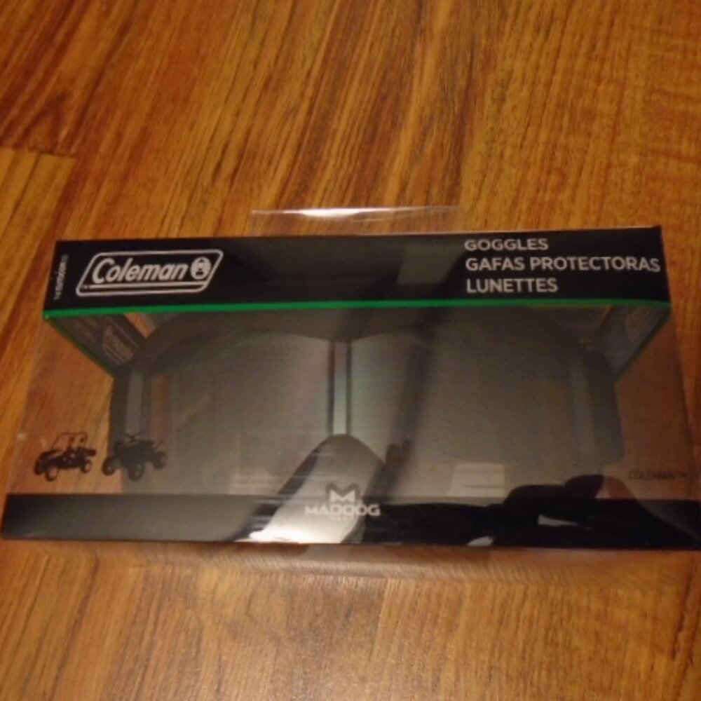 Coleman MadDog Goggles Unisex Adult - NEW IN BOX